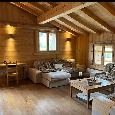 Le Chalet Du Cret - 8 Pers, Tout Confort Avec Jacuzzi Notre-Dame-de-Bellecombe Bagian luar foto