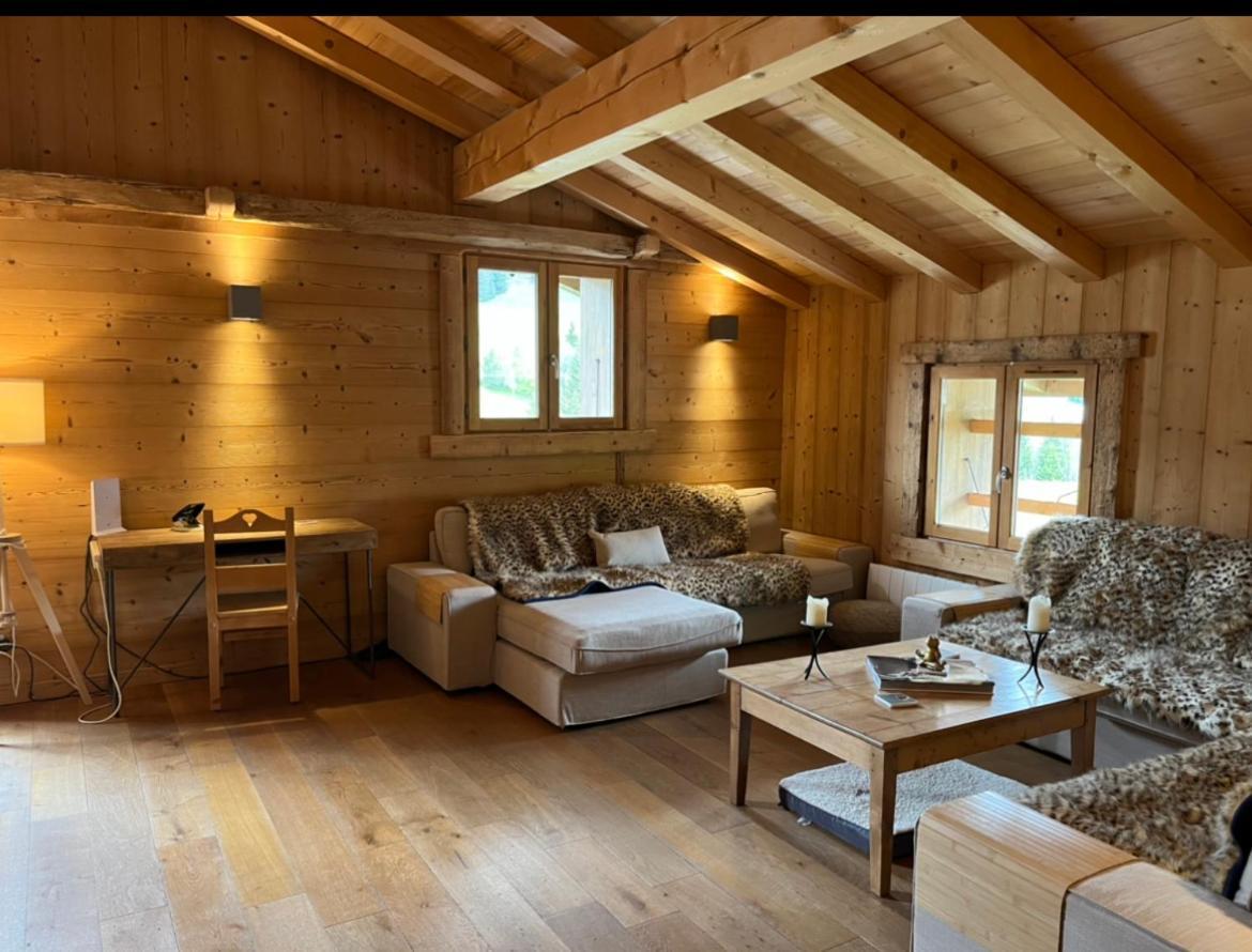 Le Chalet Du Cret - 8 Pers, Tout Confort Avec Jacuzzi Notre-Dame-de-Bellecombe Bagian luar foto